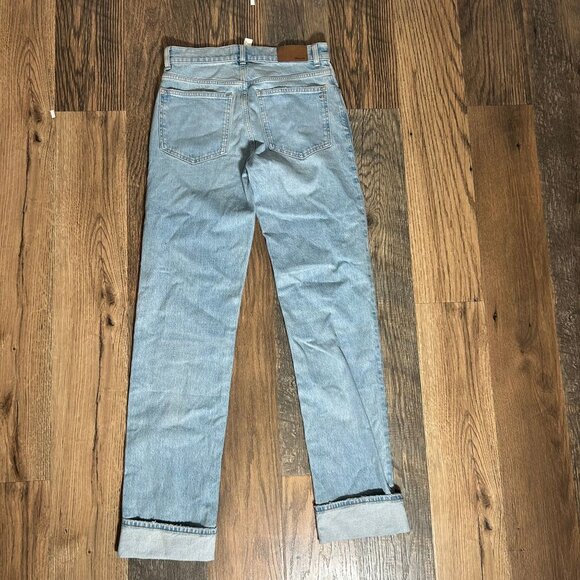 Madewell The Tall Dean Easy Straight Jean Foster Wash Women's Size 26T NWT NV726 - Picture 5 of 5